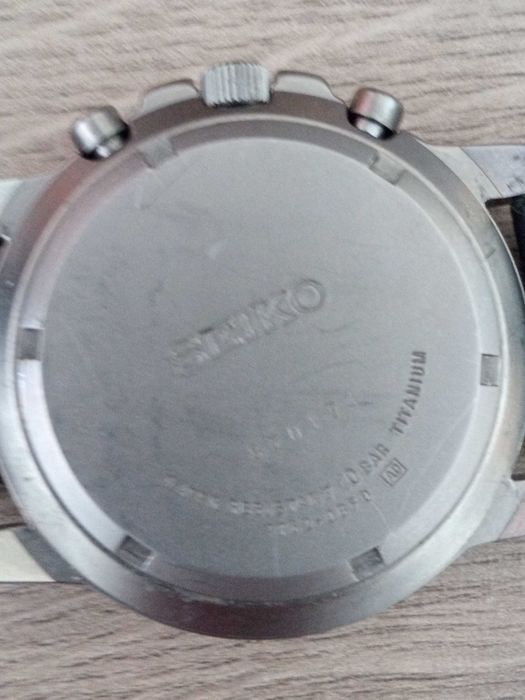 Seiko Chronograph Titanium 7T62-0BF0