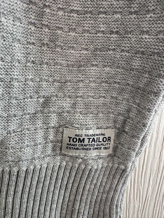 Светр чоловічий Tom Tailor 100% бавовна, розмір M
