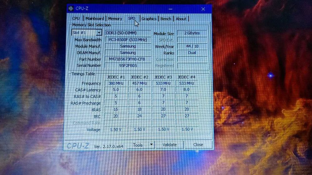 ОЗУ DDR3 SO-DIMM 2 + 2 гб. (4Гб) добре працювали на ноуті (комплект)