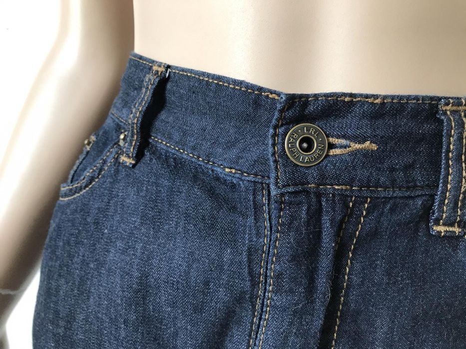 Lauren Ralph Lauren spódnica jeansowa S/M