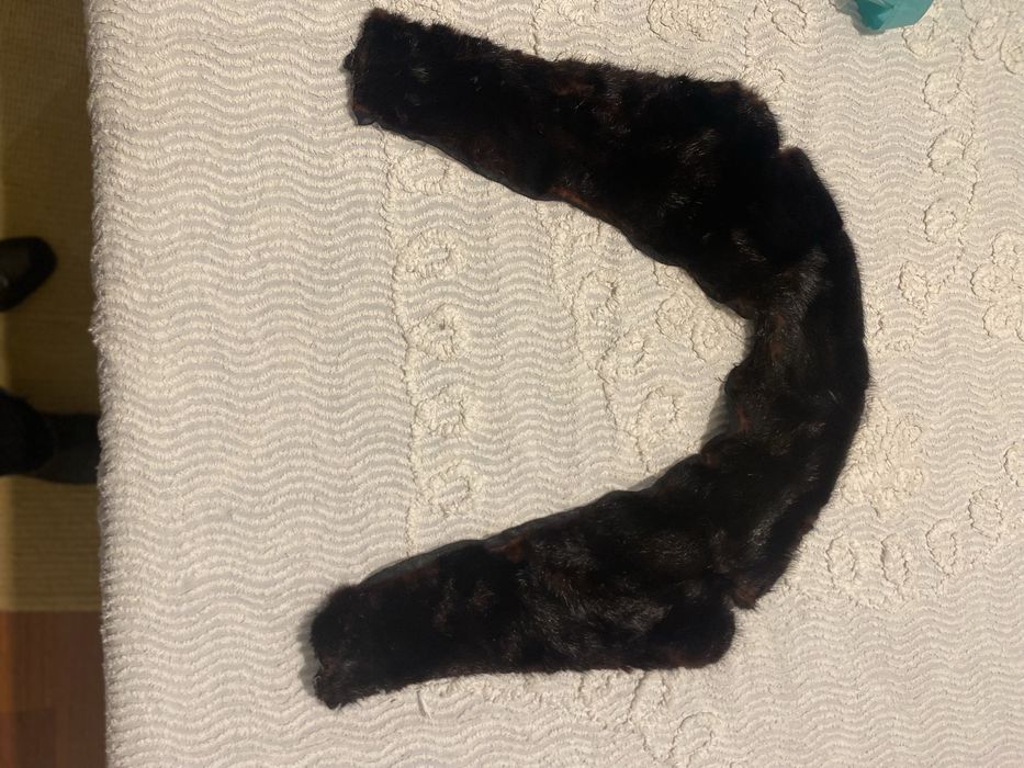 Golas em pele verdadeira