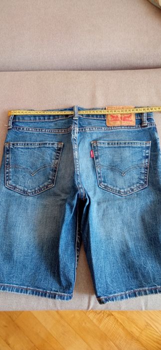 Джинсові шорти чоловічі levis