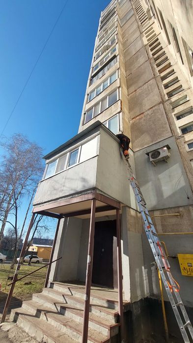 Ремонт крыши балкона, лоджии, эркера.  Доступно и качественно.