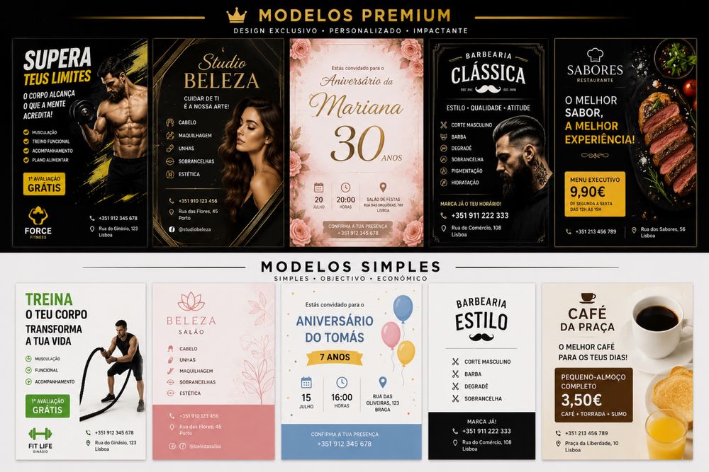 Panfletos,Convites de aniversario, etc