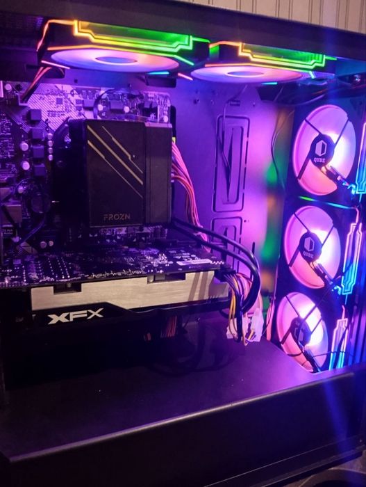 Игровой ПК, компьютер Ryzen 7 8 ядер, видеокарта 8гб , DDR4  Гарантия