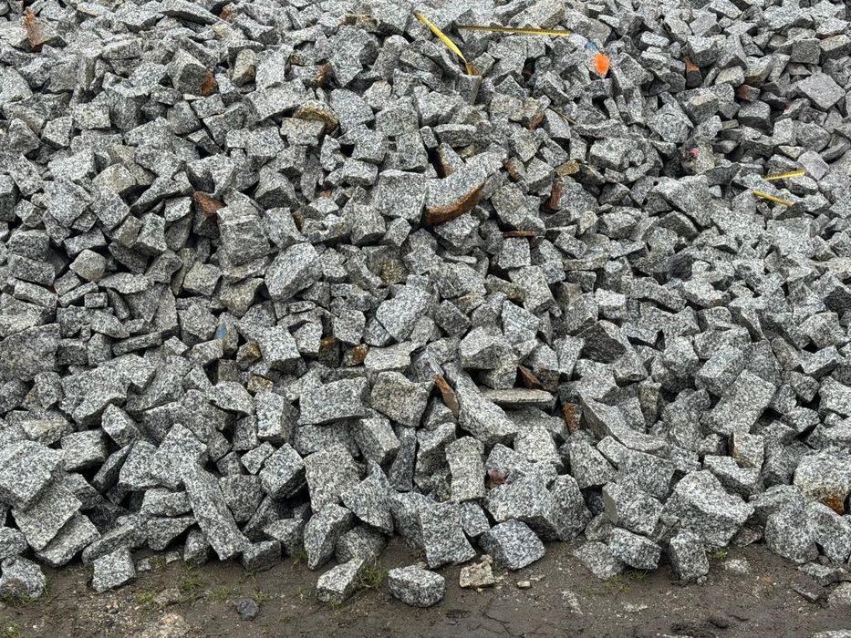 Granit gabion 50-150 mm glazy grys Boleslawiec dolnyslask