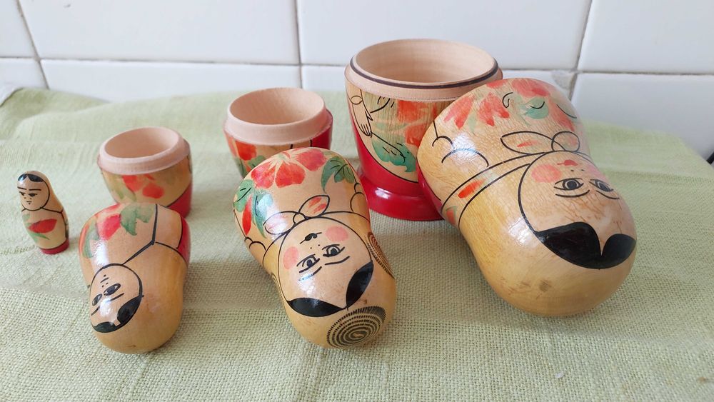 Matrioskas , conjunto de quatro