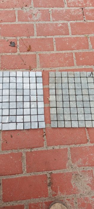 Mozaika kamienna dekory  30x30 marmur naturalny  lawa wulkaniczna