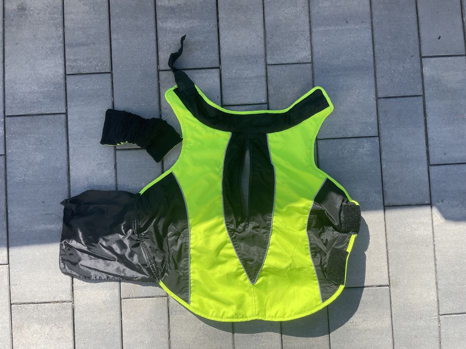 Kurtka dla psa ocieplana polar odblaskowa