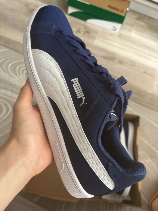 Buty PUMA Smash SD Blue Depth-Puma White 46