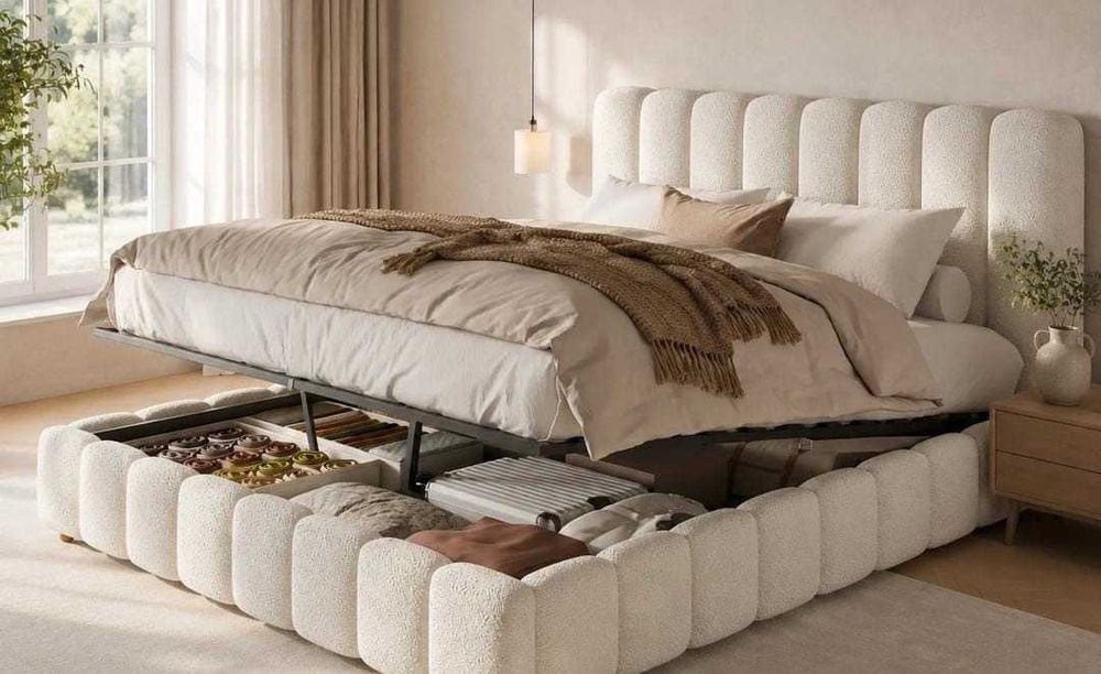 Imperdivel desconto cama alta gama nova com arrumaçao envio gratuito paga na entrega