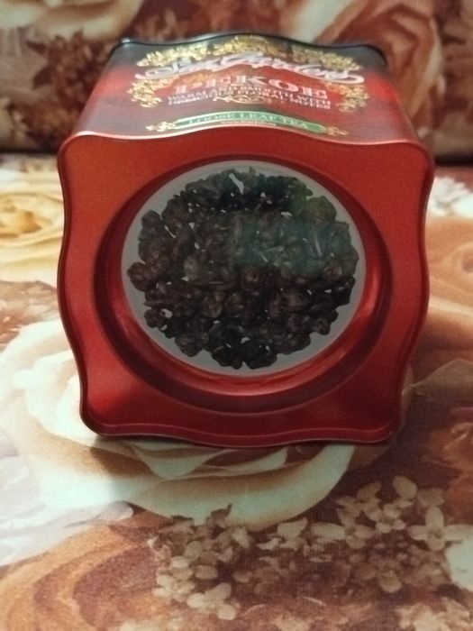 Металева банка з-під чаю Sun Gardens