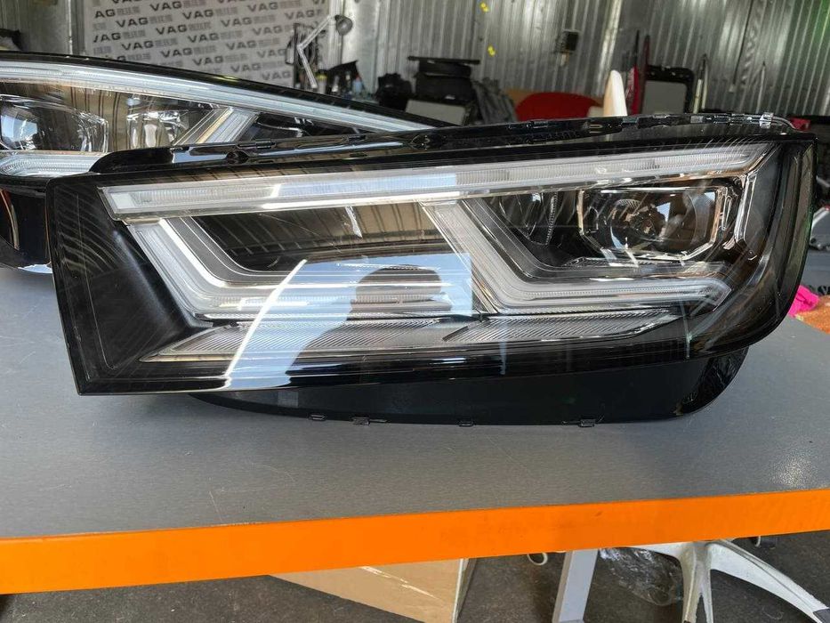 Фары Audi Q5 ЛЕД Ксенон Ауди Ку5 Фонари Ауди ку 5 Фара Traide IN