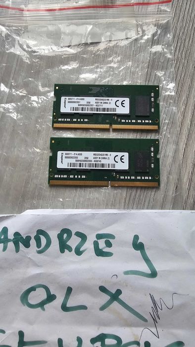 Pamięć sodimm Kingston 2x8GB 16GB 3200MHz DDR4 (MSI32D4S2S1ME-8)