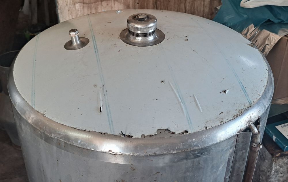 Cubas em inox para vinho