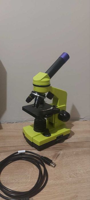 Mikroskop Levenhuk Rainbow 2L z kamerą M35 BASE (40x-400x)