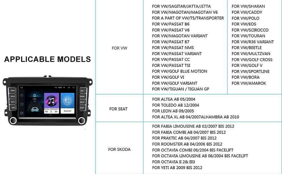 Rádio 2Din ESSGOO AR7002 Car AndroidPlay