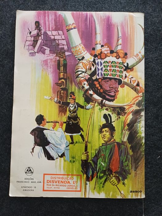 Caderneta Homens Raças e Costumes completa