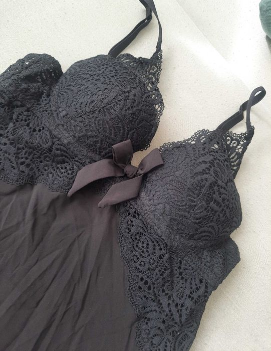 Koszulka nocna - bielizna elegancka Etam S