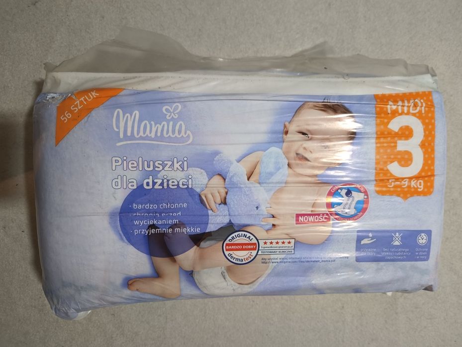 Pieluchy Pampers rozmiar 3