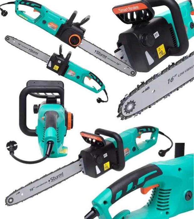 Електропила ланцюгова Sturm! 2600Вт, шина 405 мм, 230 В, прямий двигун