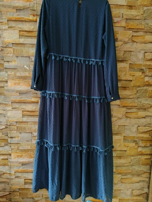 Śliczna elegancka długa maxi sukienka plus size