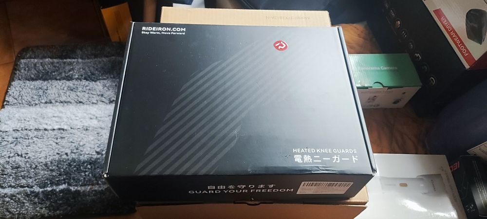 Joelheiras Aquecidas para Motocicleta com Proteção CE2