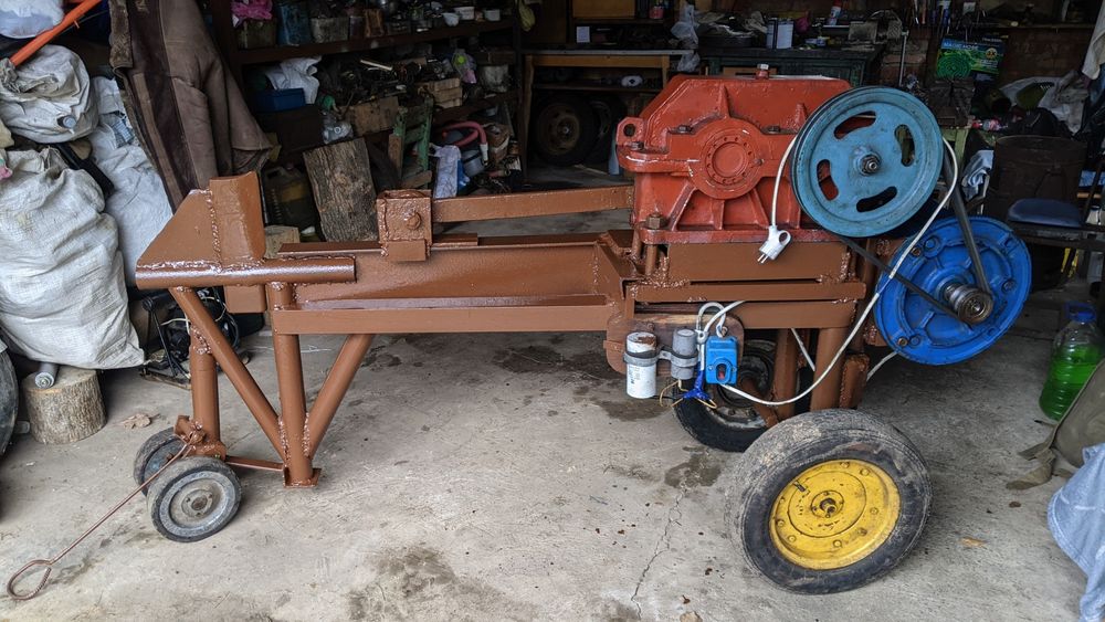 Дровокол редукторный