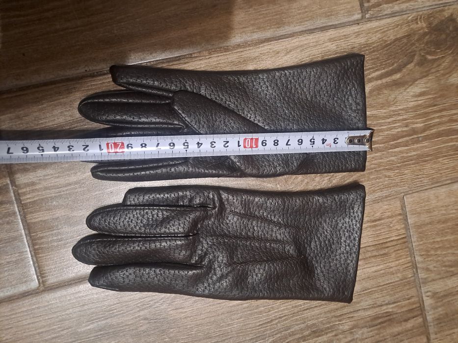 Рукавиці нові  шкіра , коричневі