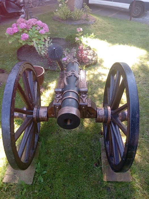 Replika XIX w Armaty Czynna Stan Kolekcjonersko-Muzealny