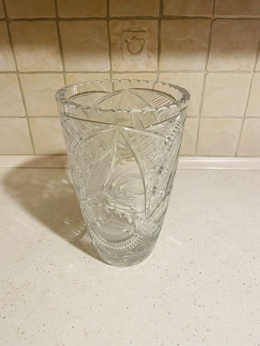 Wazony kryształ PRL 2 szt. Stan Igla!