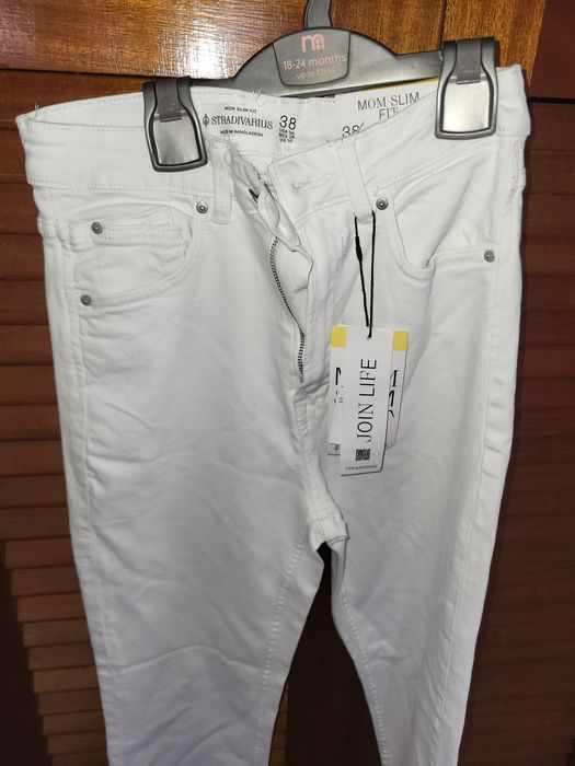 Calças stradivarius MOM SLIM fit