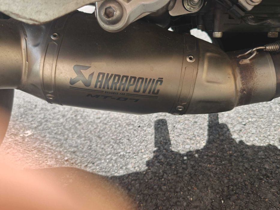 Akrapovic Titanium Yamaha MT 07