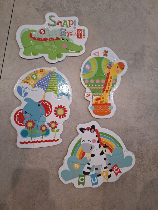 Moje pierwsze puzzle Fisher price