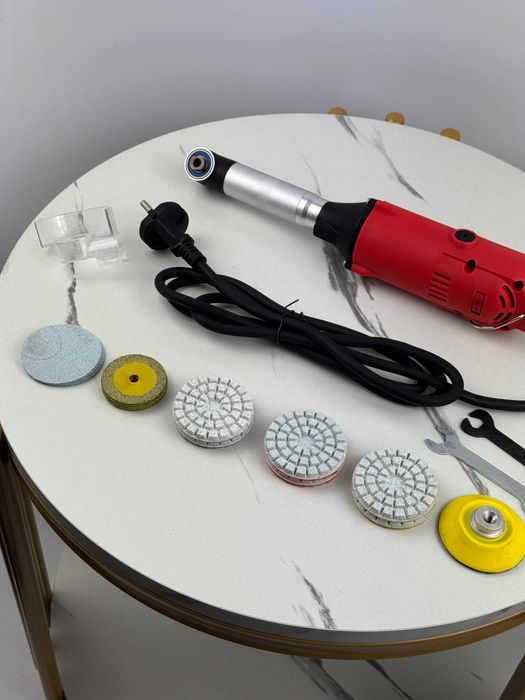 Porządna szlifierka prosta z mnóstem tarczy - zasilana 230V NOWA !!