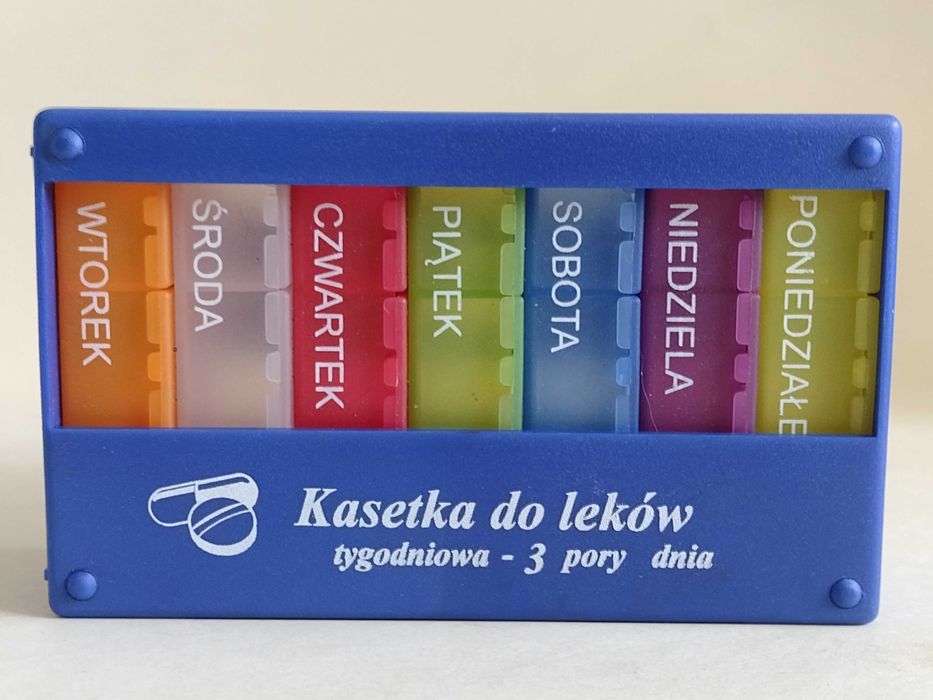 Kasetka do leków tygodniowa