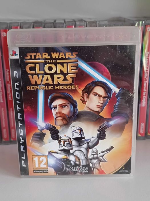 PS3 Jogos Terminator Salvation e Star Wars Clone Wars Republic Heroes