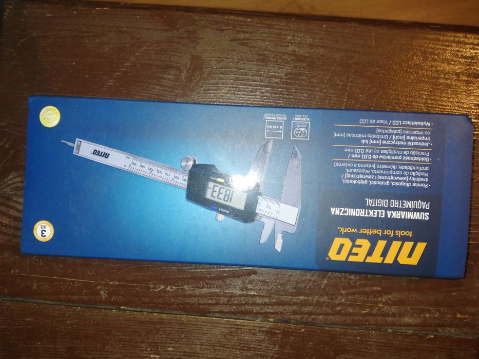 Nowa elektroniczna suwmiarka niteo