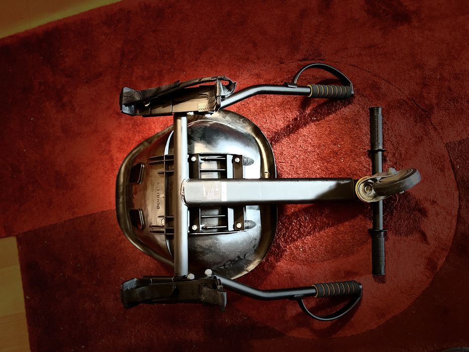 Hoverboard GYROOR LED 6.5' Preto com cadeira Denver Kart 1550