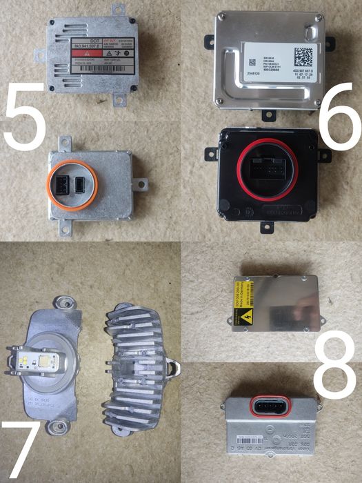 Лед модуль Дхо Блок Фар Розжига Ксенон Ауди БМВ Фольксваген Рено Хонда