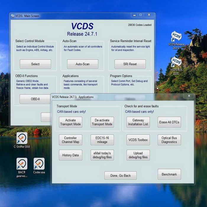 VCDS Can HEX-V2 Диагност VagCom 24.7.1 Rus/Англ 26.3 на Atmega 162 OBD2