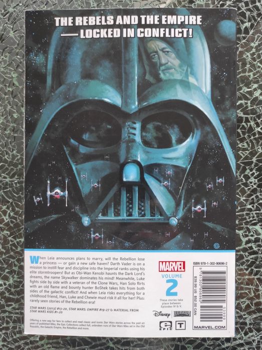 Star Wars Epic collection Rebellion vol 2 marvel comics banda desenhad