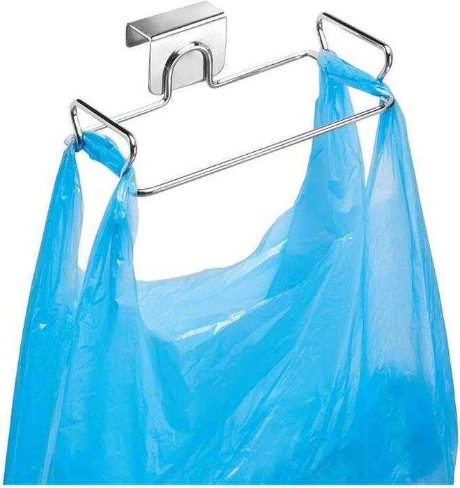 iDesign Classico uchwyt na worek na drzwi, metal, chrom NOWE