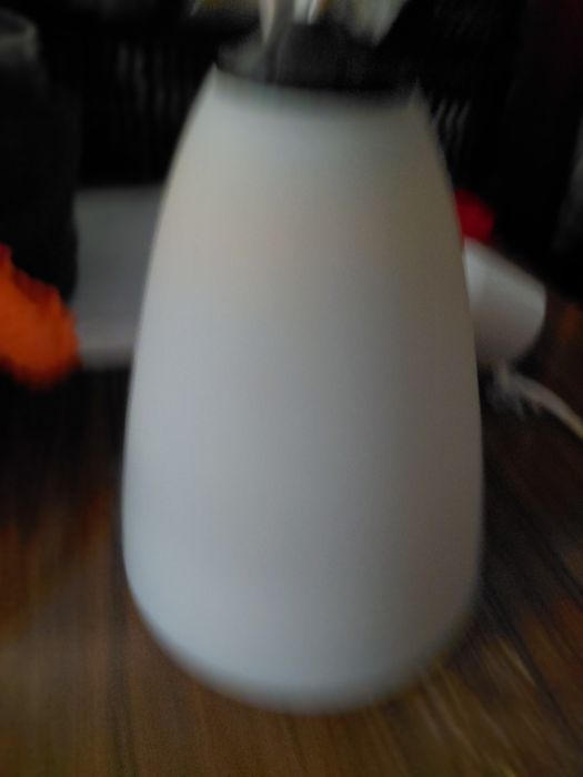 Candeeiro branco de vodro