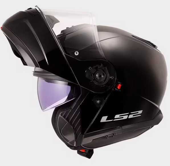 Kask LS2 szczękowy blenda FF908 FF325 STROBE biały rozmiar XXL