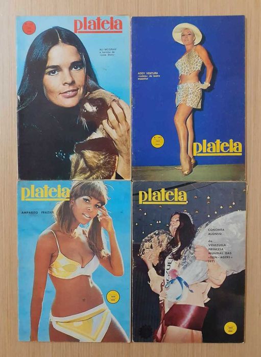 Revistas Plateia de 1970 a 1971 (Lote 5)