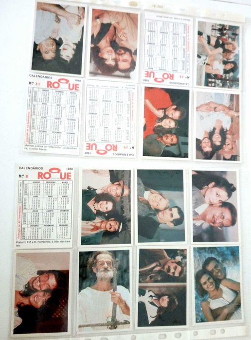 Calendários Telenovela Roque Santeiro - Preço mais baixo