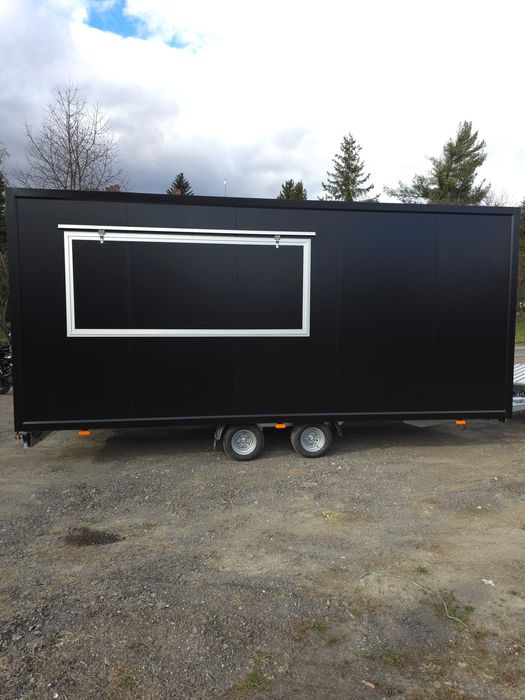 Przyczepa gastronomiczna - PREMIUM, 6m x 2,4m