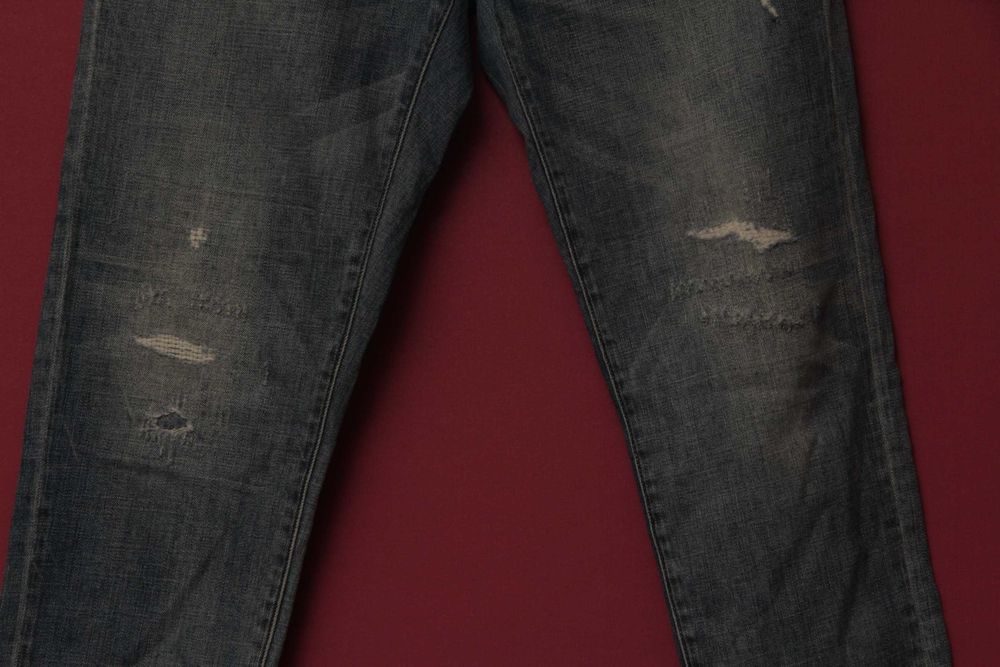 Uniqlo Slim Boyfriend 5 (29-30) джинсы из японского сукна  хлопка