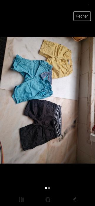 Calções menino h&m
